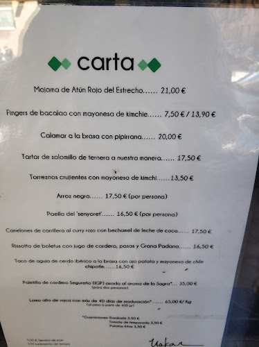Restaurante Uskar - Gastronomía y hostelería