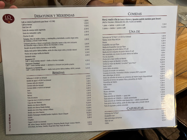 Reviews of La Querencia in Madrid - Gastronomía y hostelería