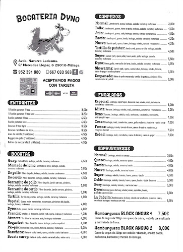 Bocatería Dyno - Málaga