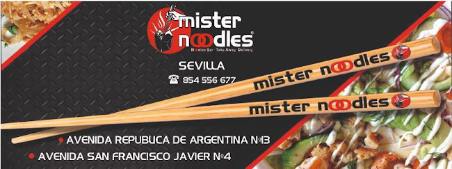 Opinii despre Restaurante Mister Noodles Sevilla în Sevilla - Gastronomía y hostelería