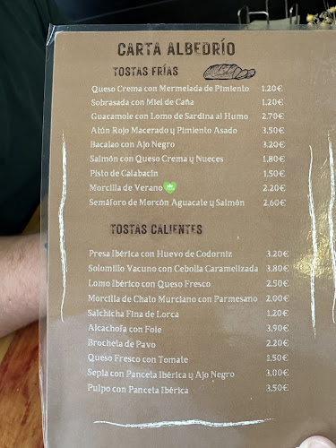 Reviews of Albedrío in Lorca - Gastronomía y hostelería