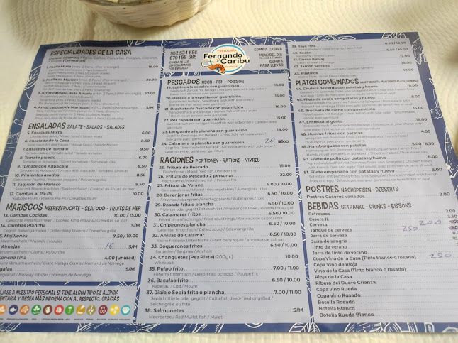 Opinii despre Café Bar Fernando Caribú în Torrox Costa - Gastronomía y hostelería