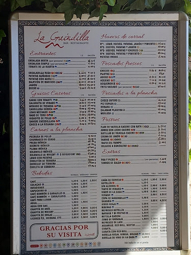 Bar restaurante La Guindilla 2010