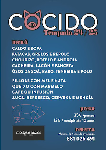 Comentarii opinii despre Restaurante Mollos e moios