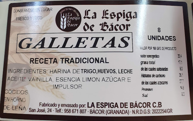 Panadería la Espiga de Bácor