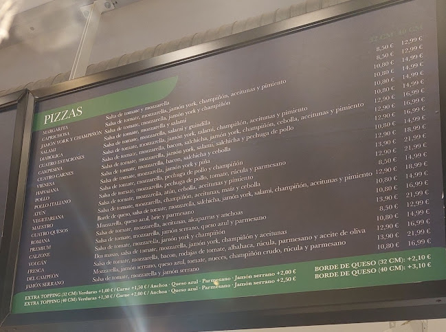 Maestro Pizza & Bocadillos - Gastronomía y hostelería