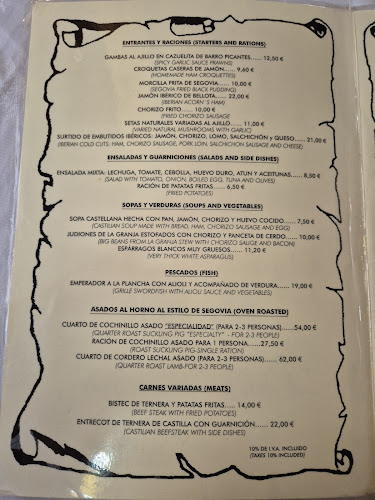 Mesón Don Jimeno - Segovia