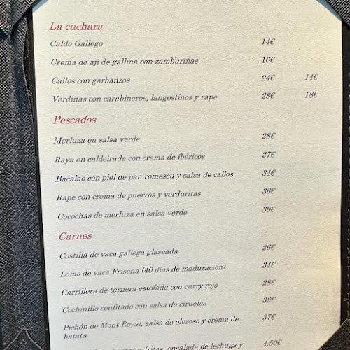 Restaurante Lúa - Madrid