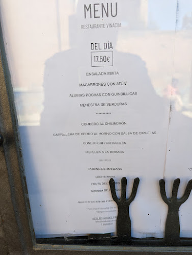 Bar Restaurante Vinacua Open Times