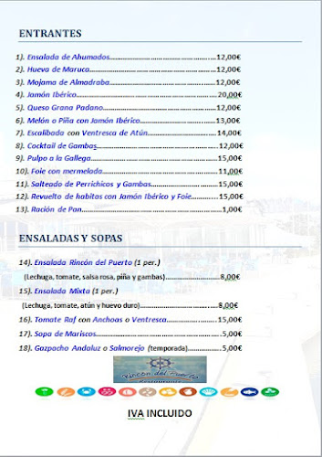 Restaurante Rincón del Puerto - Gastronomía y hostelería