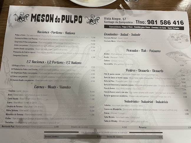 El Mesón Do Pulpo - Gastronomía y hostelería
