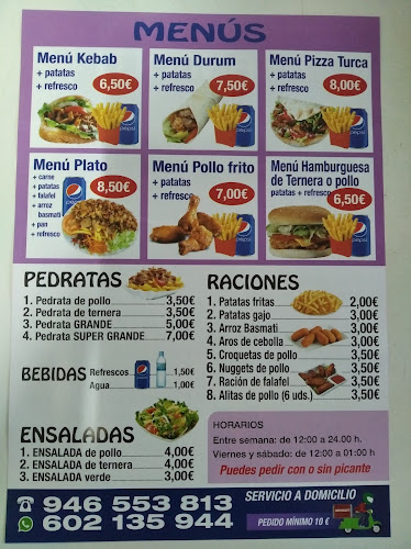 Opinii despre Doner KebabArangoti în Bilbao - Gastronomía y hostelería