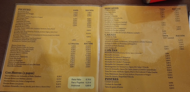 Bar La Retamilla Open Times