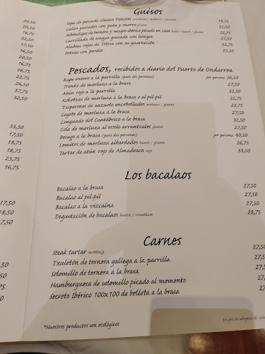 Opinii despre Jaizkibel în Barcelona - Gastronomía y hostelería