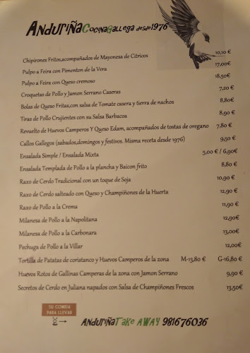 Restaurante Anduriña