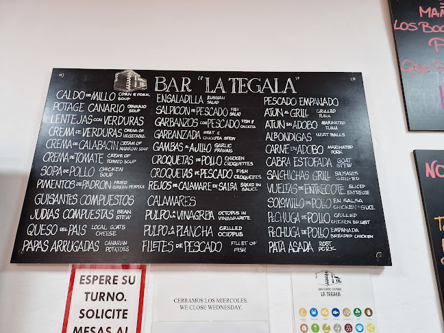 Centro Cultural La Tegala - Gastronomía y hostelería