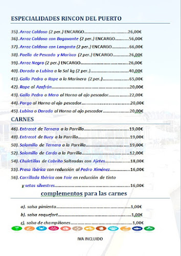 Opinii despre Restaurante Rincón del Puerto în Garrucha - Gastronomía y hostelería