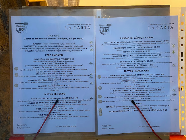 Poppy 80's - Gastronomía y hostelería