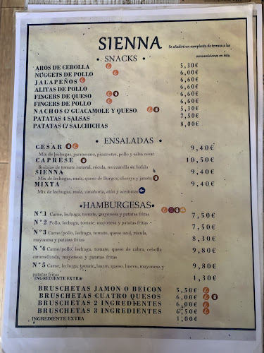 Pizzería Sienna - Gastronomía y hostelería