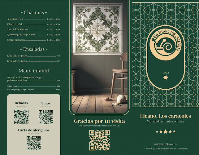 Opinii despre Bar Elcano los caracoles în Sevilla - Gastronomía y hostelería