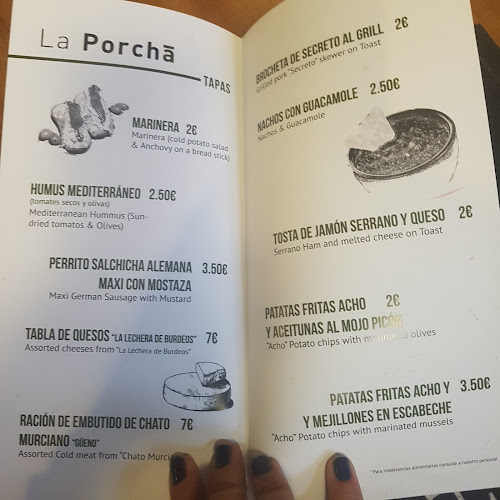 Reviews of La Porchá in Murcia - Gastronomía y hostelería