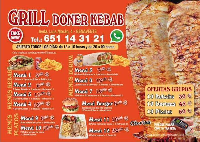 Reviews of Grill doner kebab in Benavente - Gastronomía y hostelería