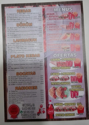 Take Away Kebab K2 Pizza Open Times