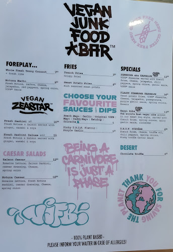 Vegan Junk Food Bar Phone number