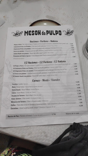 El Mesón Do Pulpo Open Times
