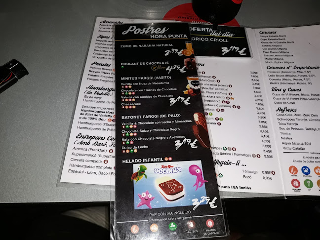 TALLER DE FRANKFURTS HORA PUNTA DEU I MATA - Barcelona