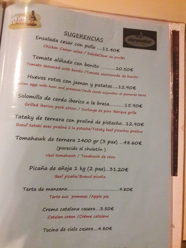 Restaurante Las Lomas Abrasador - Güejar Sierra