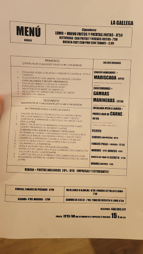 Opinii despre La Casa Gallega în Barcelona - Gastronomía y hostelería