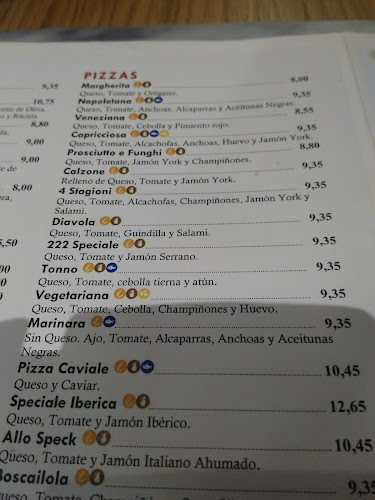 Pizzería Ristorante 222 Catral - Gastronomía y hostelería