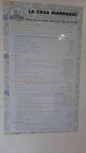Cafetería La Casa Marroquí Open Times