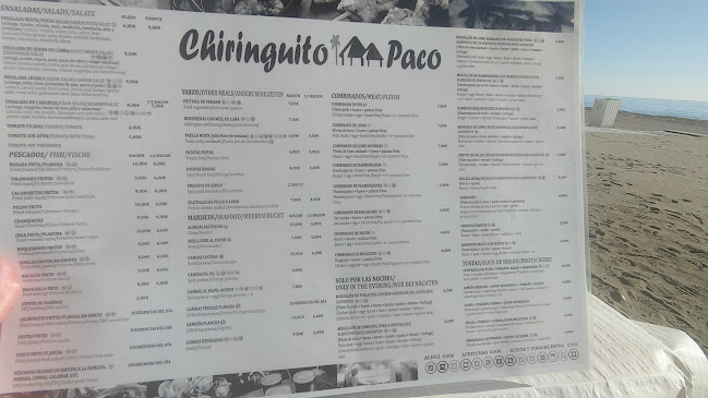 Comentarii opinii despre Chiringuito Paco