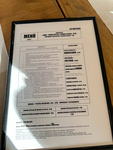 Comentarii opinii despre La Casa Gallega