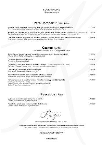 Raza Madrid Barquillo - Madrid