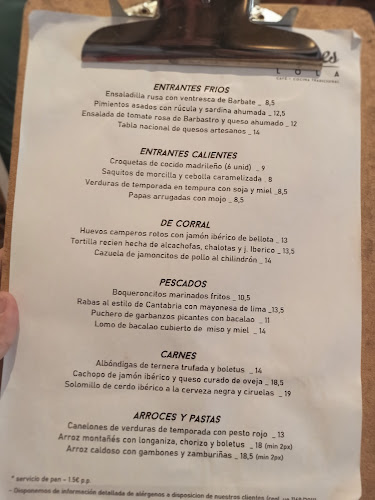 Comments and reviews of Dolores y Lola