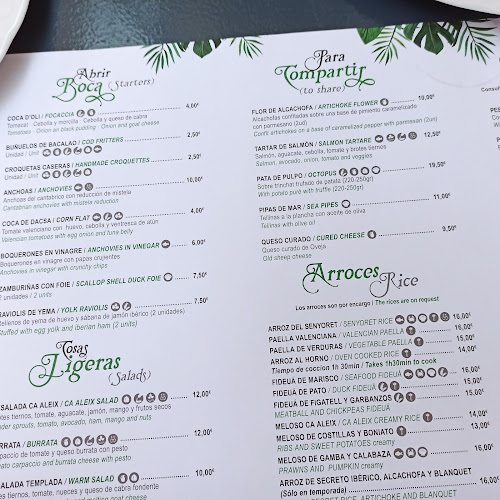 Comments and reviews of Restaurante Ca Aleix