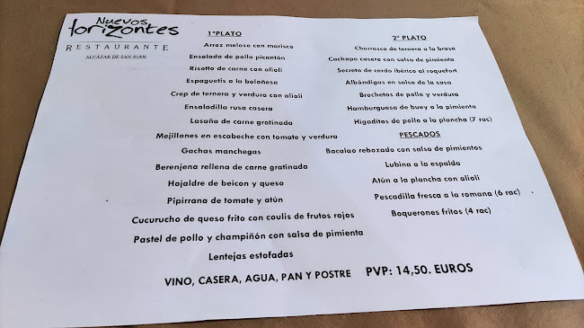 Restaurante Nuevos Horizontes Alcázar de San Juan - Alcázar de San Juan