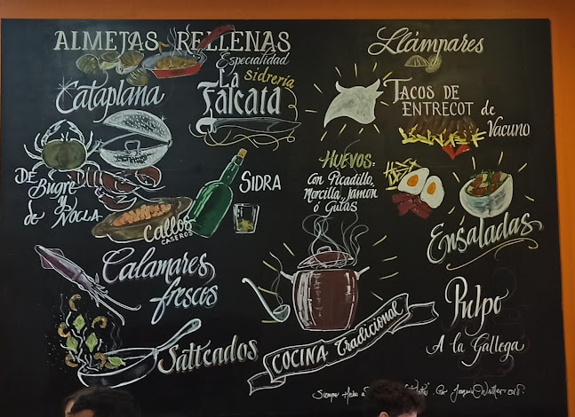Opinii despre Sidrería La Falcata în Gijón - Gastronomía y hostelería