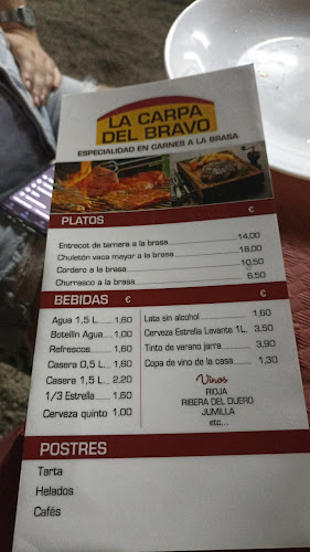 Carpa Del Bravo - Gastronomía y hostelería
