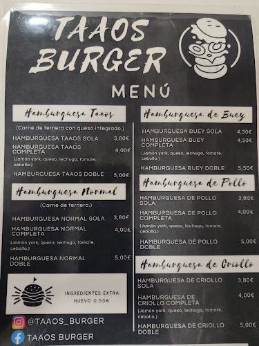 TAAOS BURGER - Gastronomía y hostelería