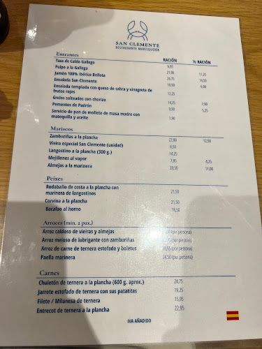 Restaurante San Clemente - Gastronomía y hostelería