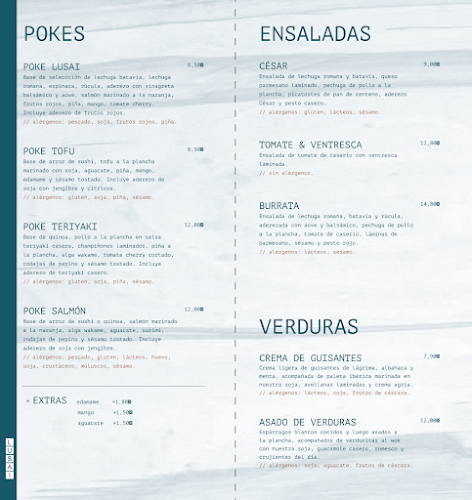 Restaurante Lusai - Gastronomía y hostelería