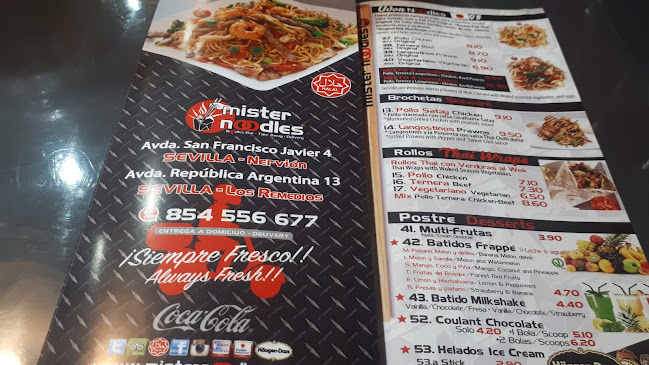 Restaurante Mister Noodles Sevilla - Gastronomía y hostelería