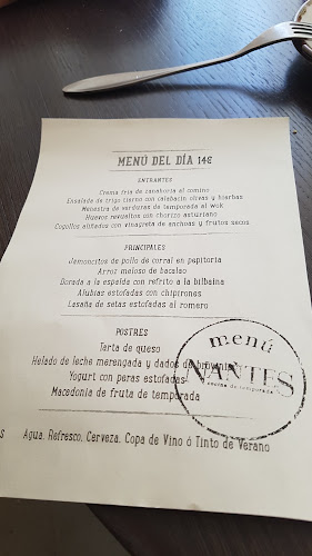 Opinii despre Restaurante Nantes în Madrid - Gastronomía y hostelería