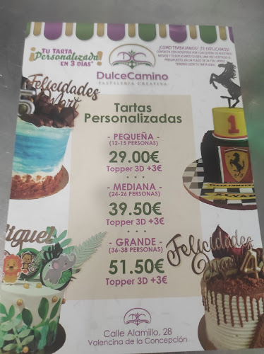Pastelería & Obrador Dulce Camino - Gastronomía y hostelería