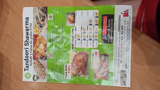 Reviews of Tandoori Taste in Errenteria - Gastronomía y hostelería