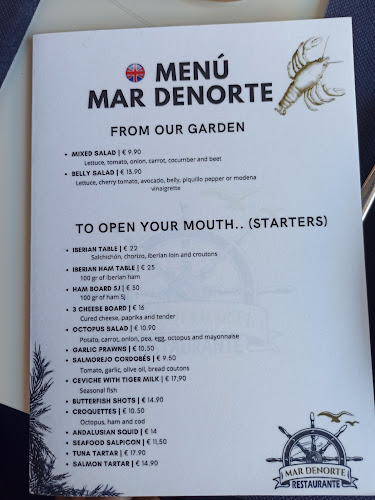 Restaurante Mar DeNorte - Gastronomía y hostelería